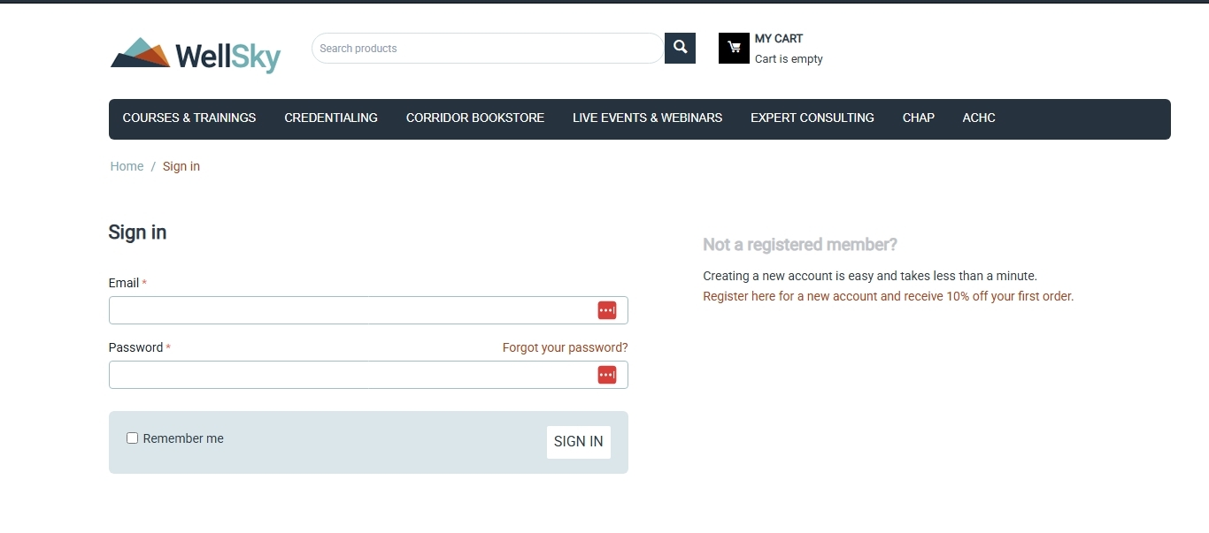 screenshot of WellSky Human Services